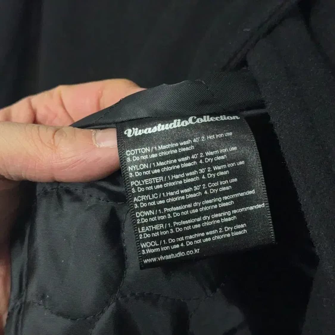 비바스튜디오 캐주얼 버튼 피 코트 M 상품이미지7