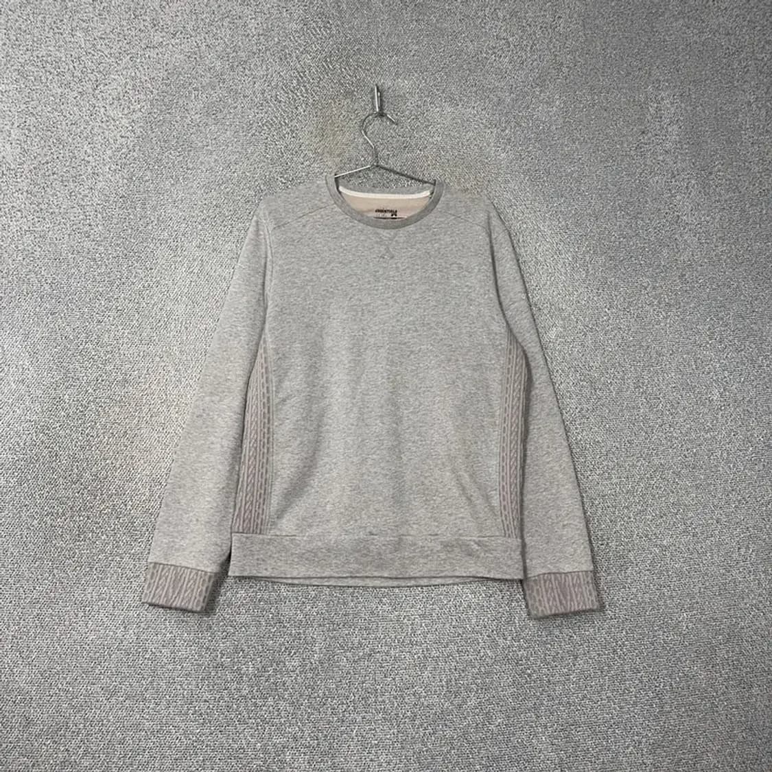 언더아머 라이트 그레이 맨투맨 105 상품이미지1