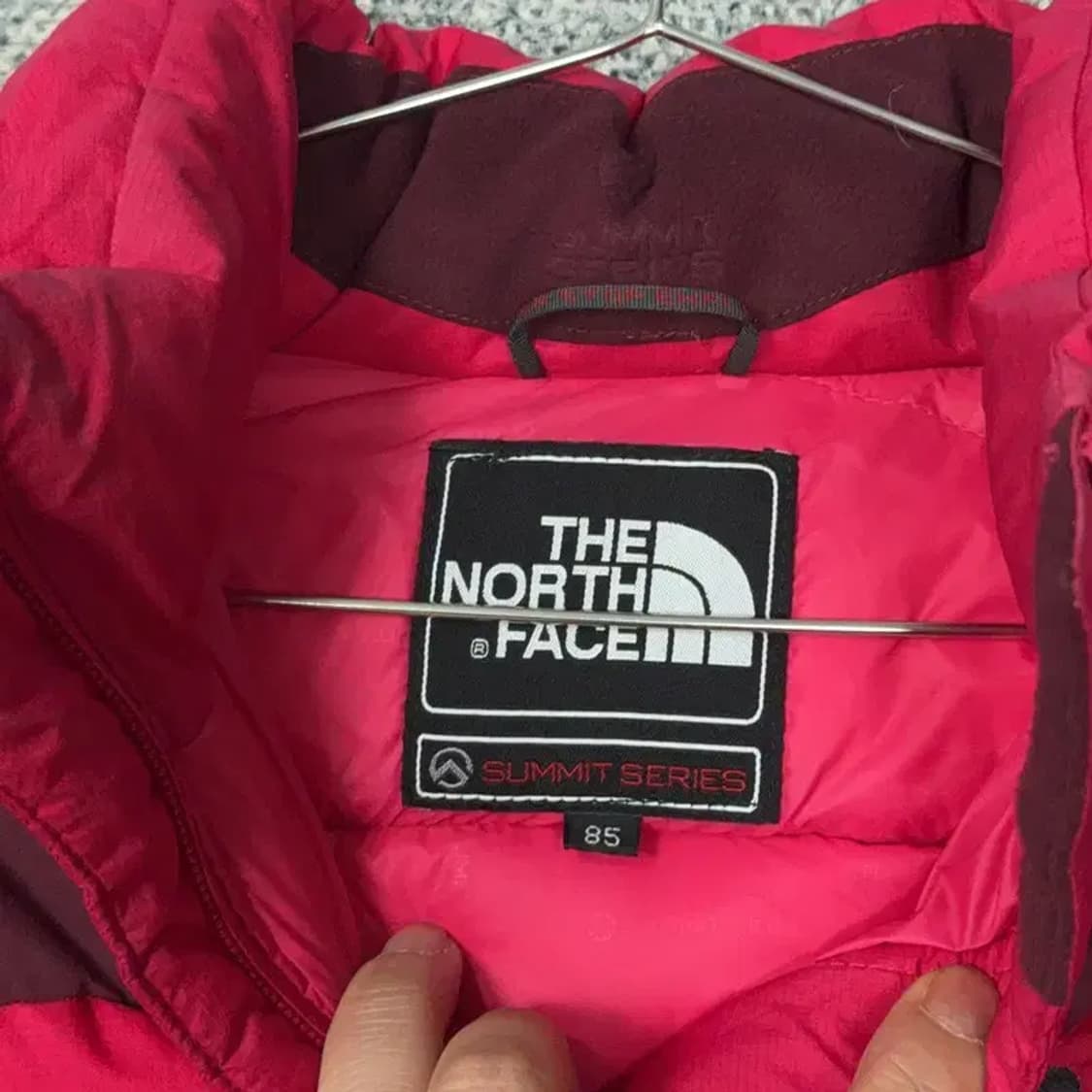 노스페이스 800 눕시 여성 방한 구스다운 패딩 85 상품이미지5