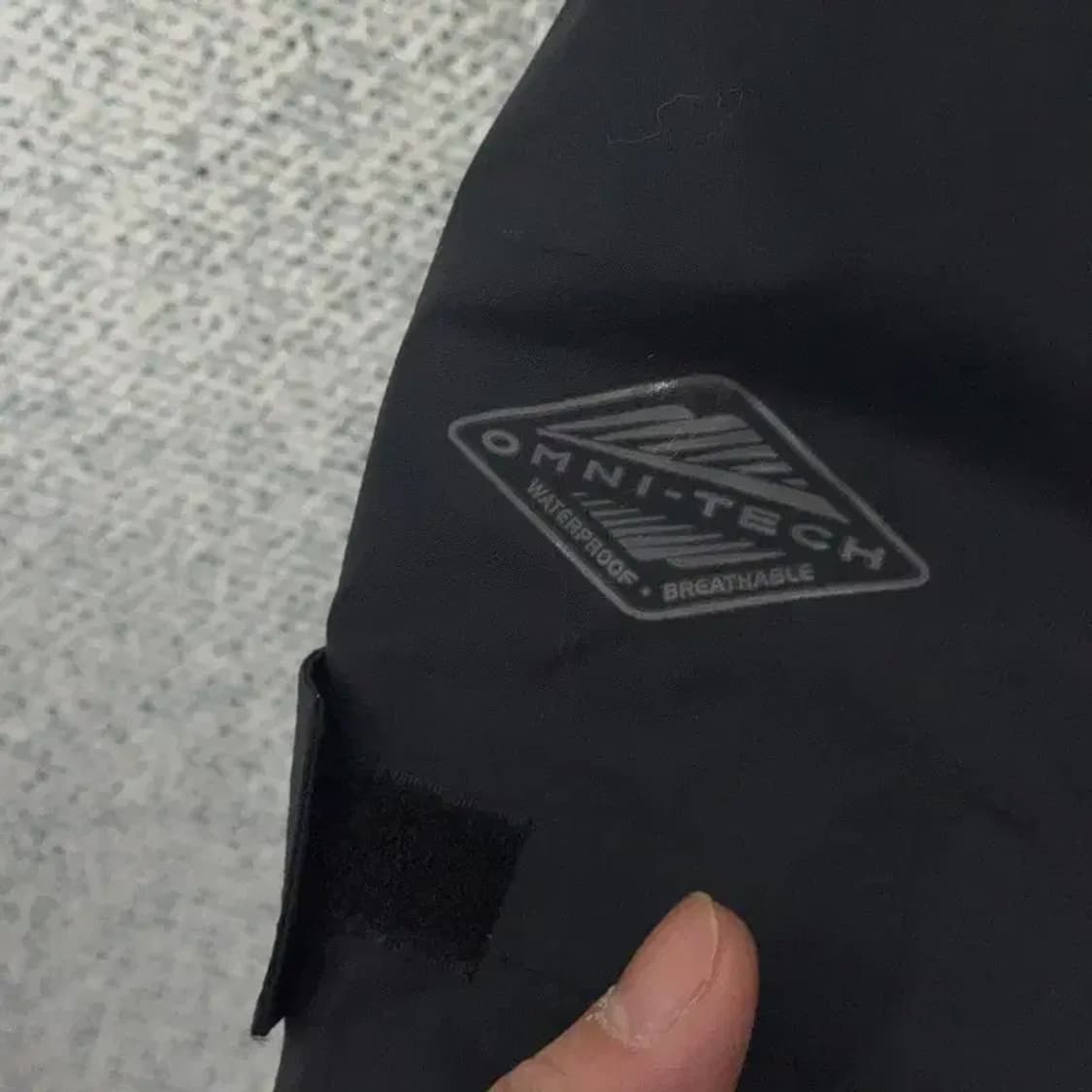 콜롬비아 옴니테크 그레이 투톤 기능성 롱 바람막이 L 상품이미지3