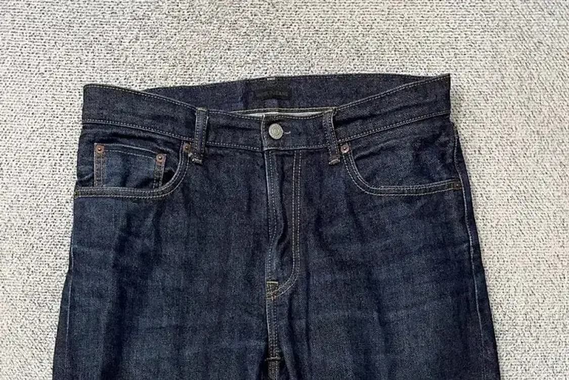 유니클로 진스 진청 생지 청바지 81.5cm(32) 상품이미지3