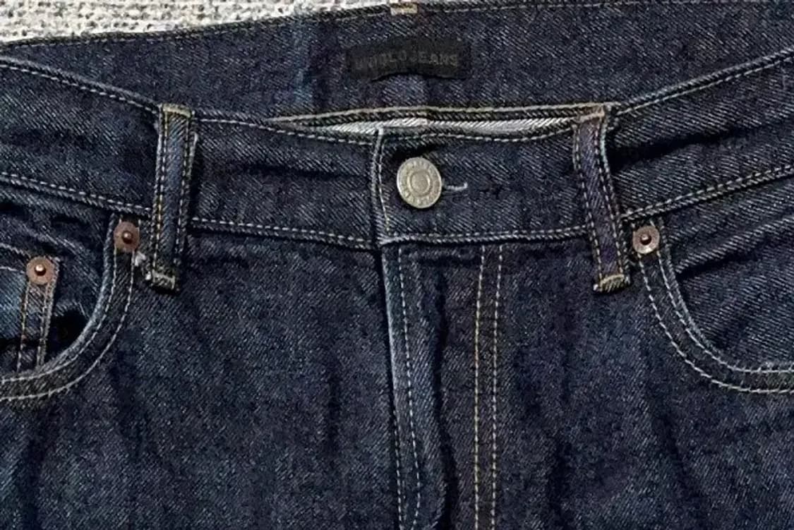 유니클로 진스 진청 생지 청바지 81.5cm(32) 상품이미지6