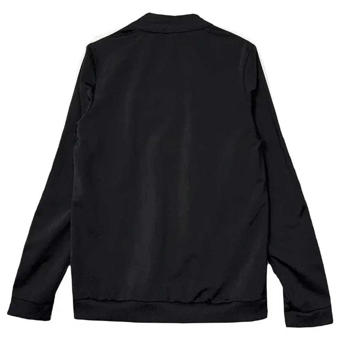 아디다스 블랙 로고 삼선 집업 저지 S 상품이미지2