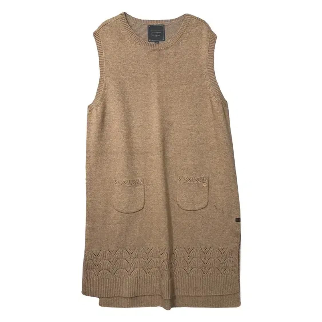 써스데이아일랜드 베이지 모헤어 레이온 니트 원피스 165(M) 상품이미지1