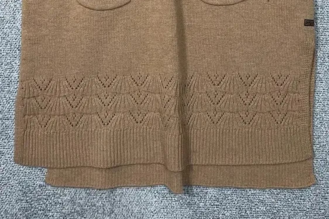 써스데이아일랜드 베이지 모헤어 레이온 니트 원피스 165(M) 상품이미지5