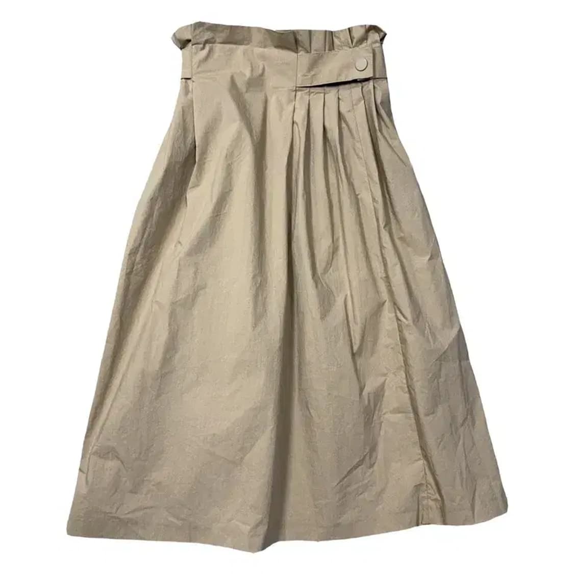 자라 베이지 코튼 롱 스커트 S 상품이미지2