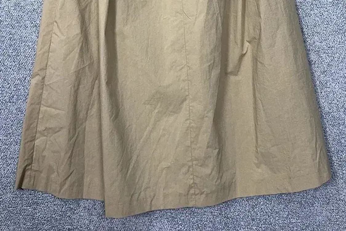 자라 베이지 코튼 롱 스커트 S 상품이미지4