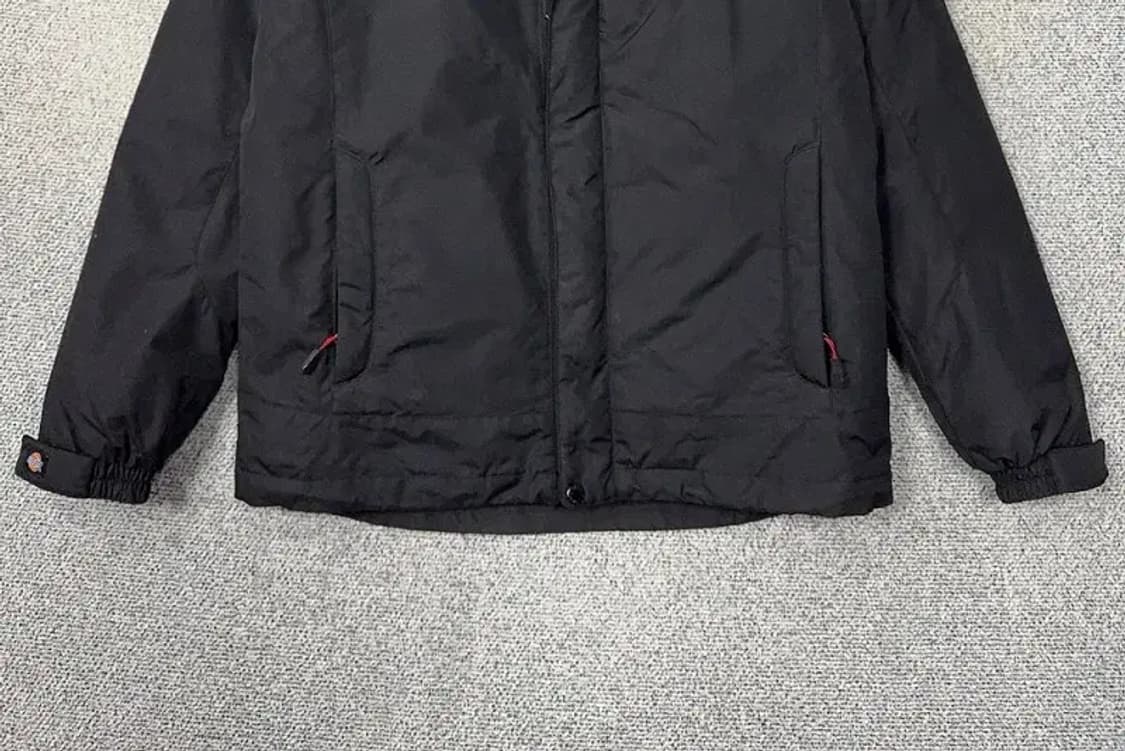 디키즈 블랙 로고 패딩 점퍼 S(90) 상품이미지4