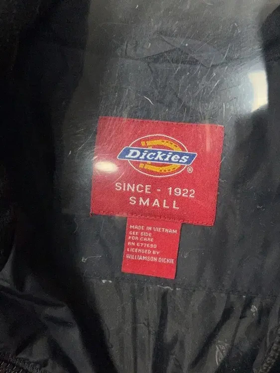 디키즈 블랙 로고 패딩 점퍼 S(90) 상품이미지7