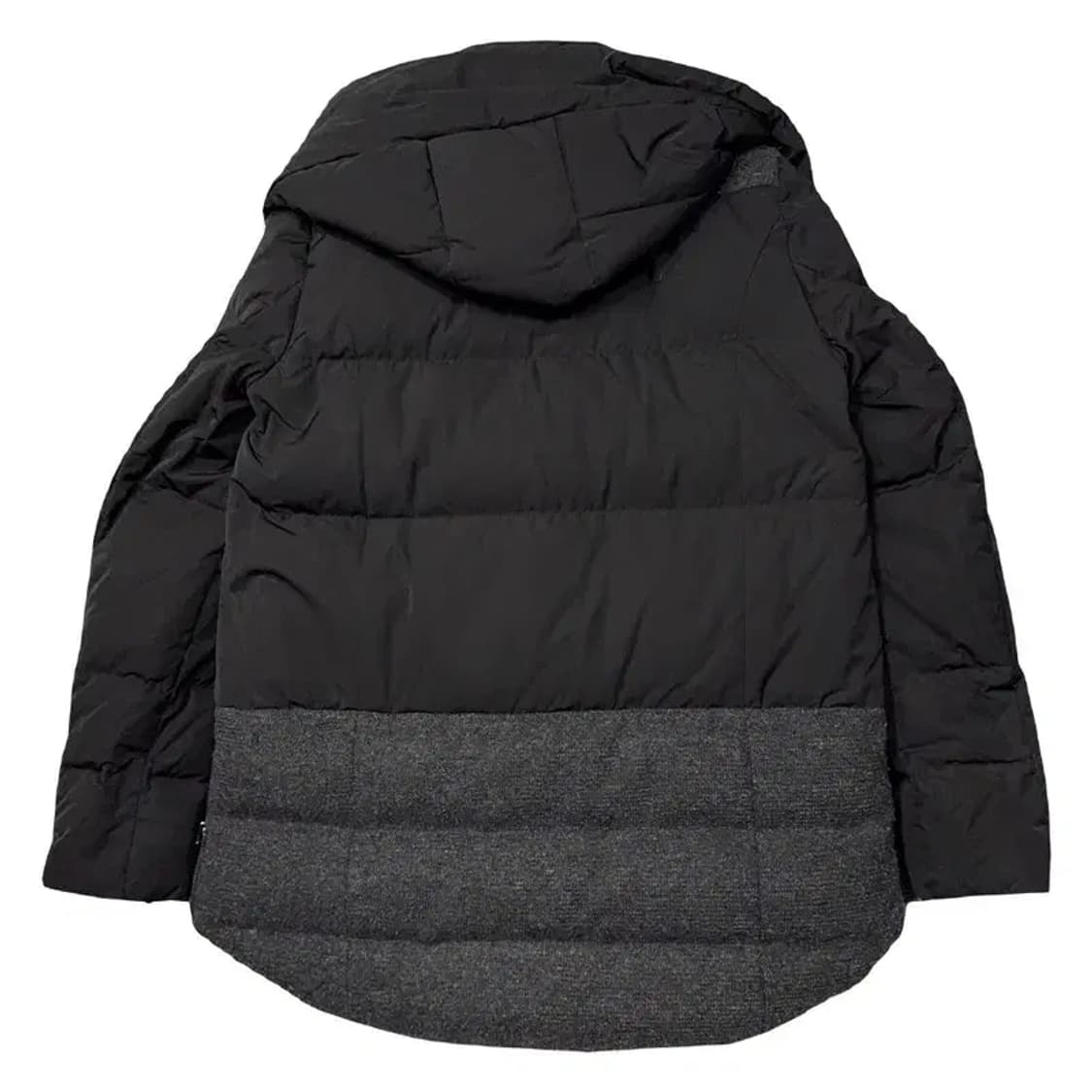 플라스틱아일랜드 블랙 덕다운 여성 캐주얼 패딩 S 상품이미지2