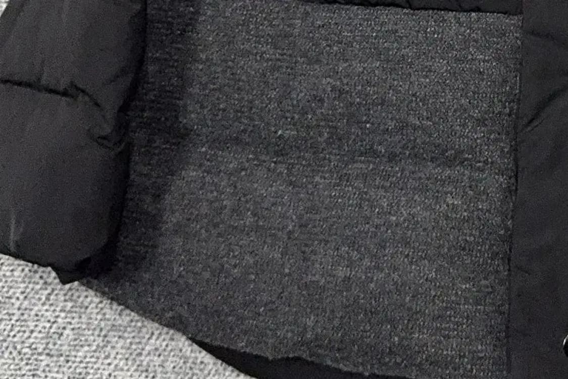 플라스틱아일랜드 블랙 덕다운 여성 캐주얼 패딩 S 상품이미지6