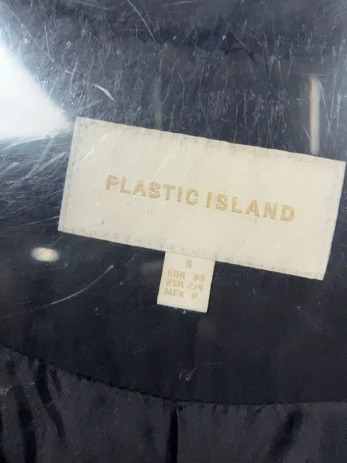 플라스틱아일랜드 블랙 덕다운 여성 캐주얼 패딩 S 상품이미지7