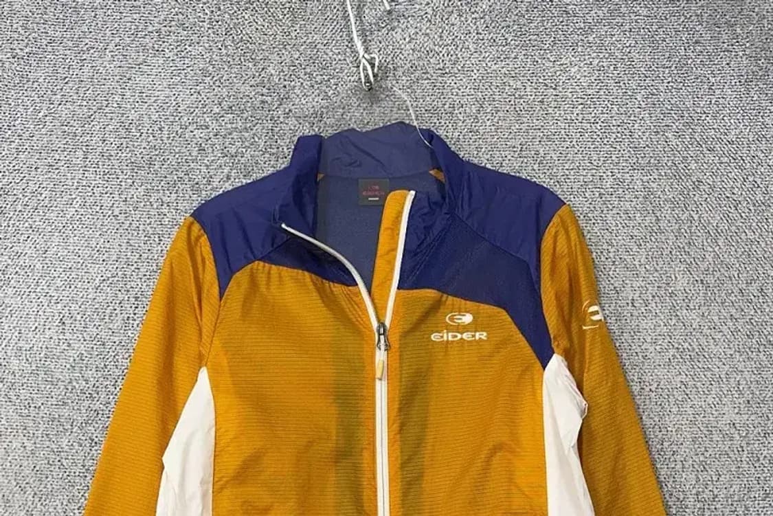 아이더 옐로우 멀티컬러 기능성 바람막이 M 상품이미지3