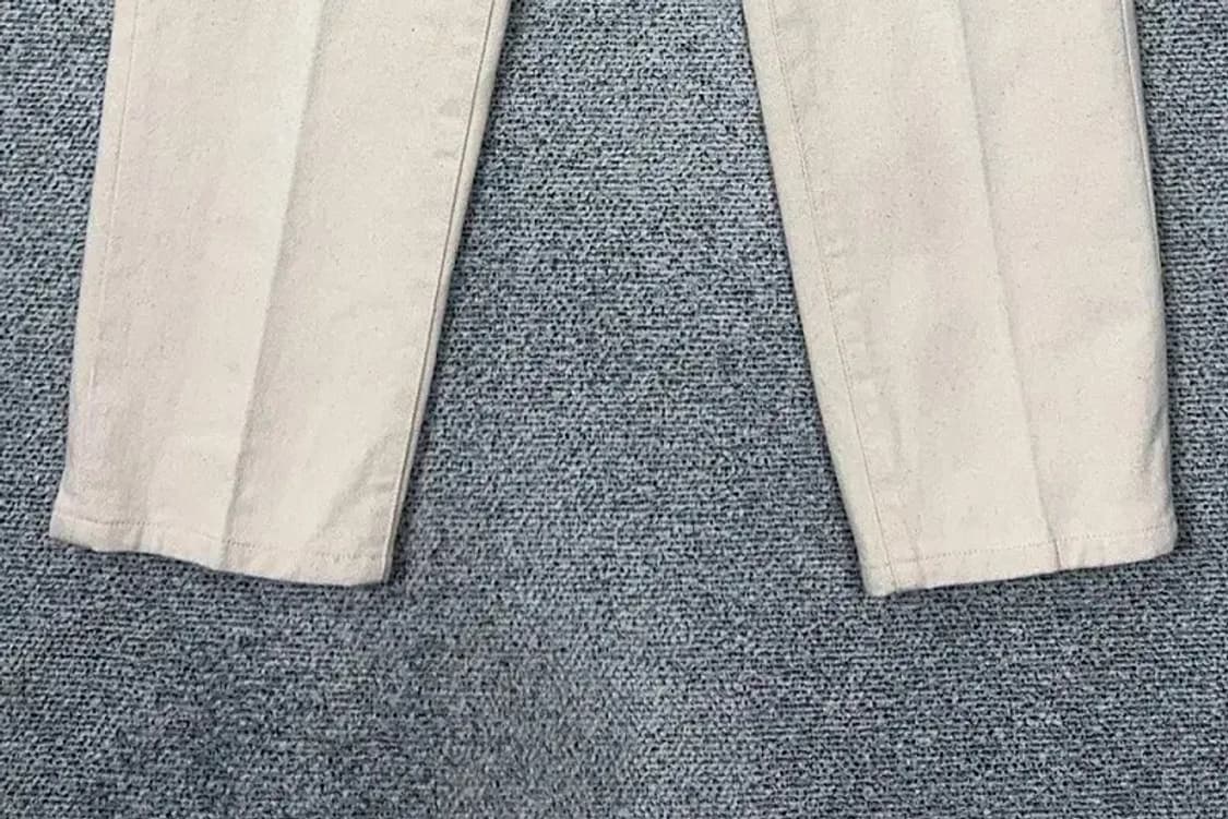 인스턴트 데님 크림 청바지 28 상품이미지5