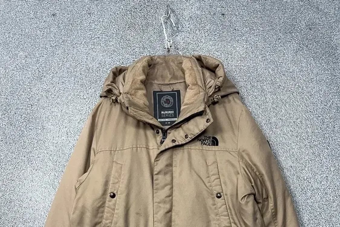 노스페이스 맥머도 베이지 방한 다운 패딩 M/95 상품이미지3
