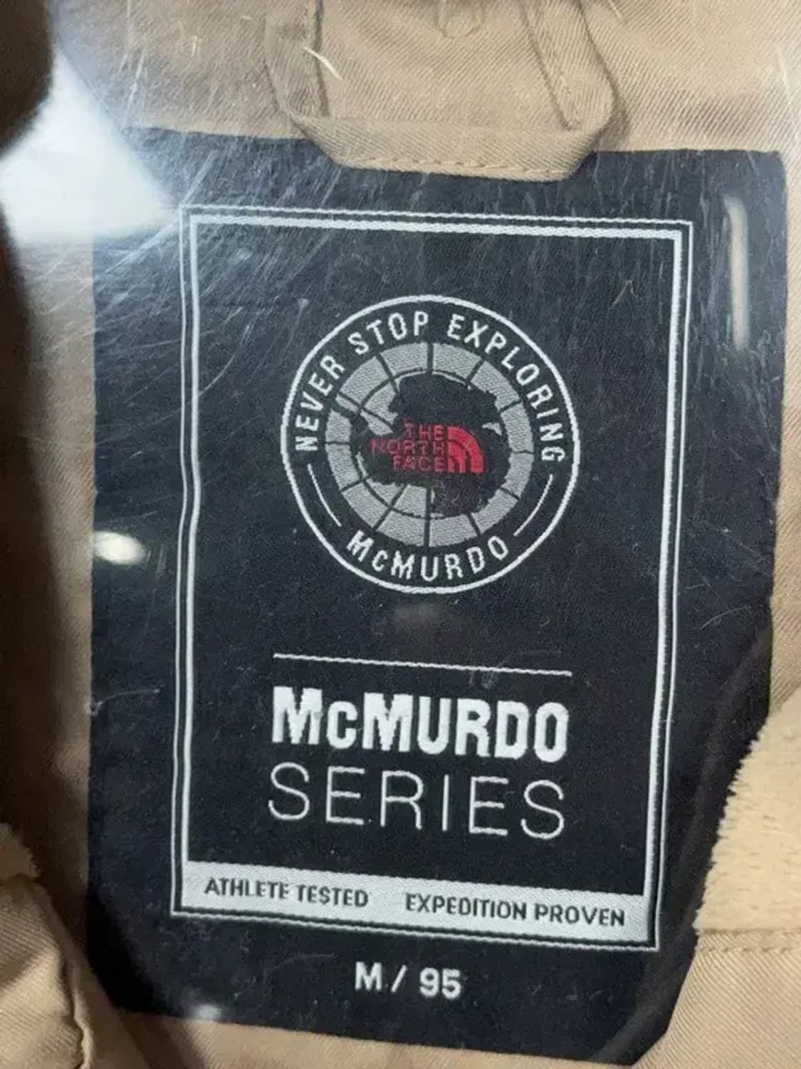 노스페이스 맥머도 베이지 방한 다운 패딩 M/95 상품이미지6