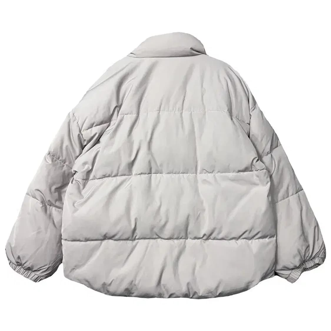 로엠 라이트 그레이 오버핏 푸퍼 패딩 91-101-165 상품이미지2
