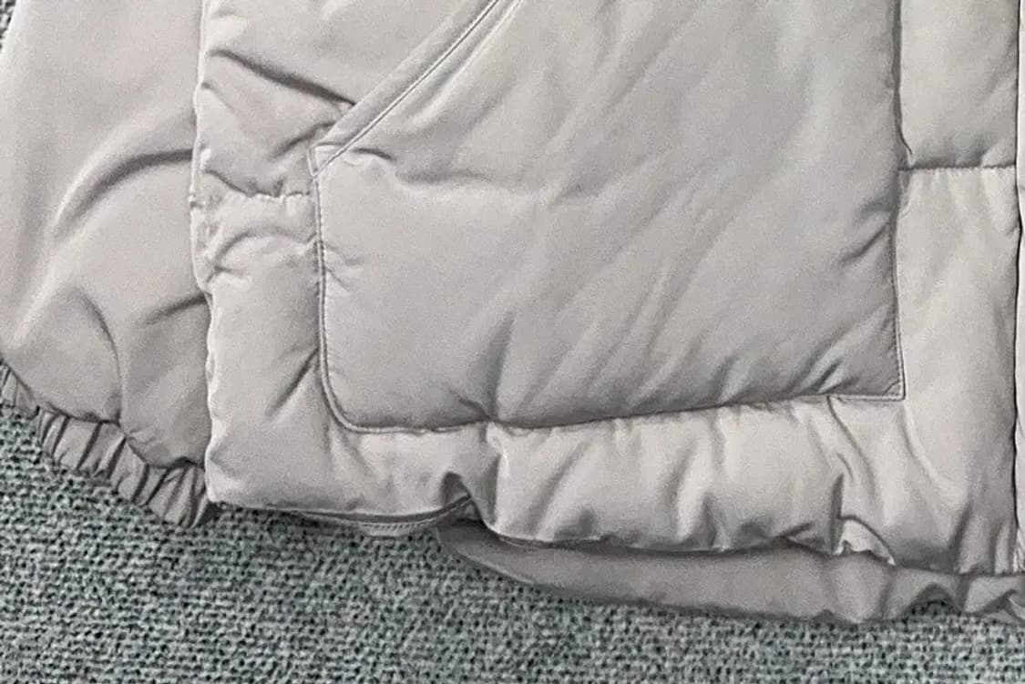 로엠 라이트 그레이 오버핏 푸퍼 패딩 91-101-165 상품이미지6