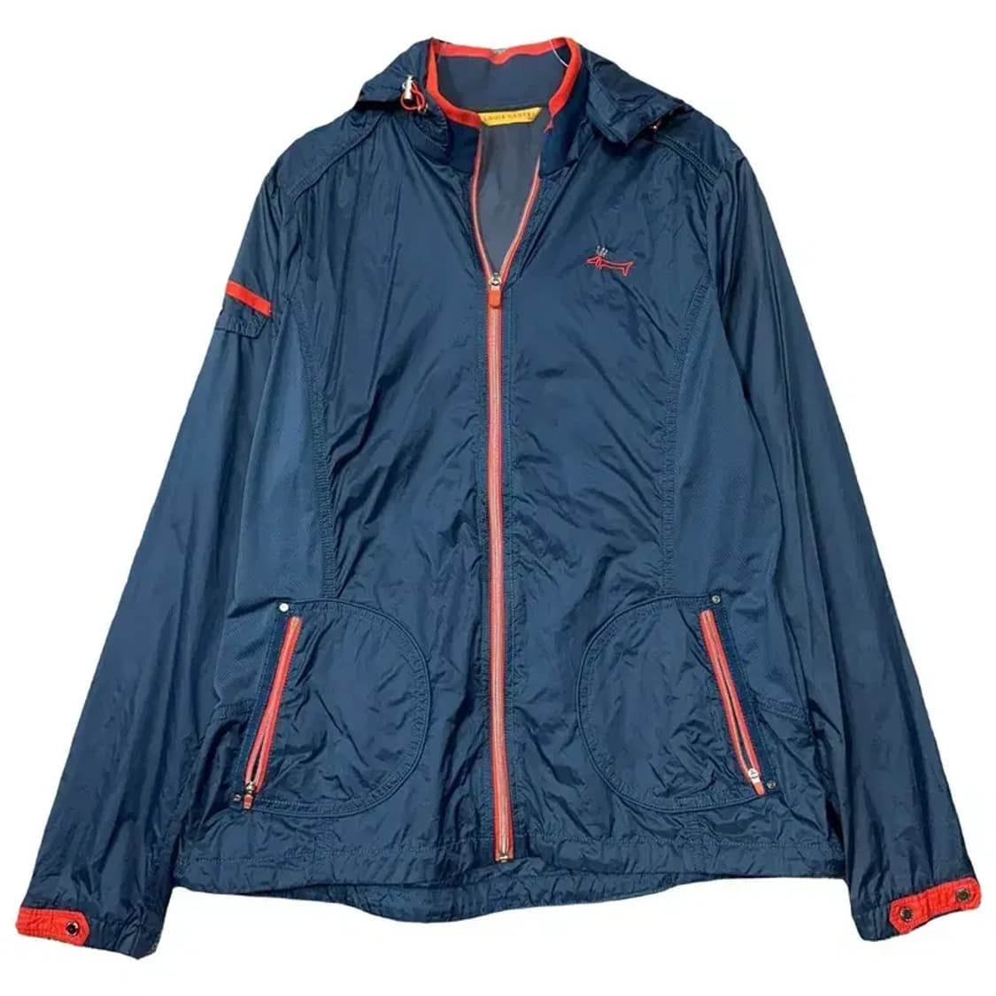 루이까스텔 네이비 로고 기능성 바람막이 100 상품이미지1