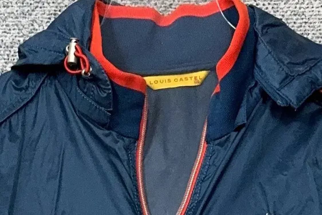 루이까스텔 네이비 로고 기능성 바람막이 100 상품이미지5