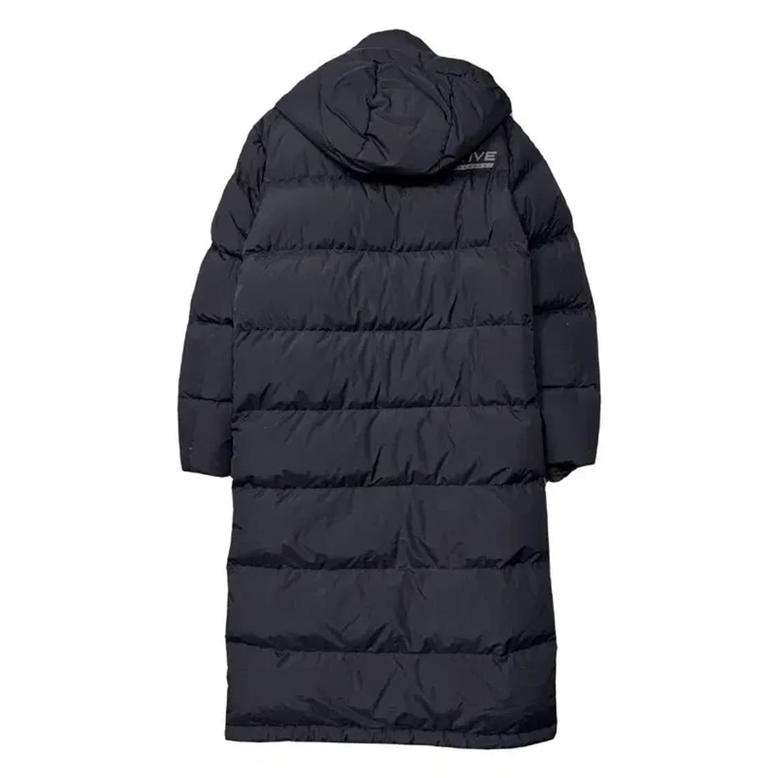 네파 블랙 로고 다운 롱패딩 90 상품이미지2