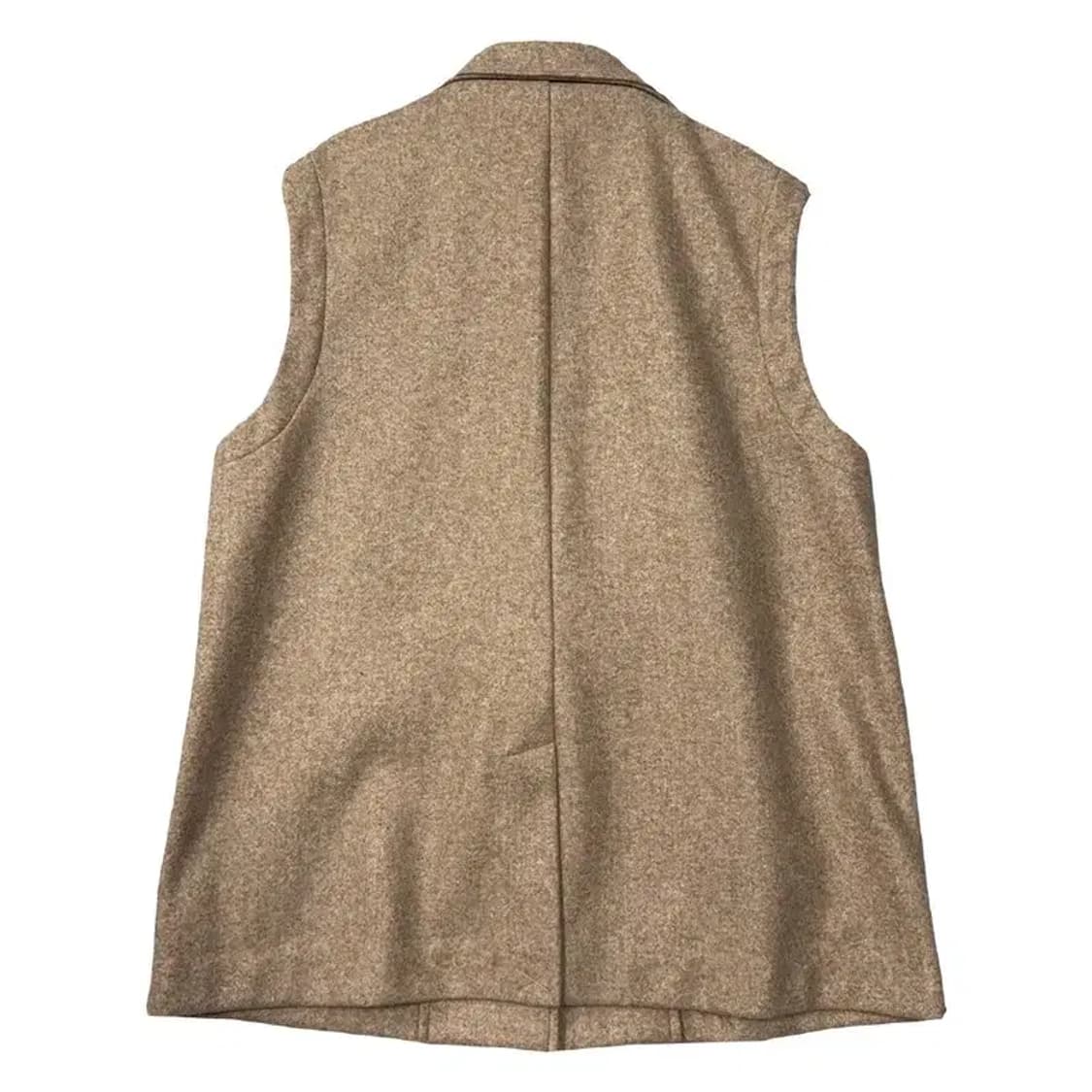 자라 베이지 블레이저 베스트 가디건 M-L 상품이미지2