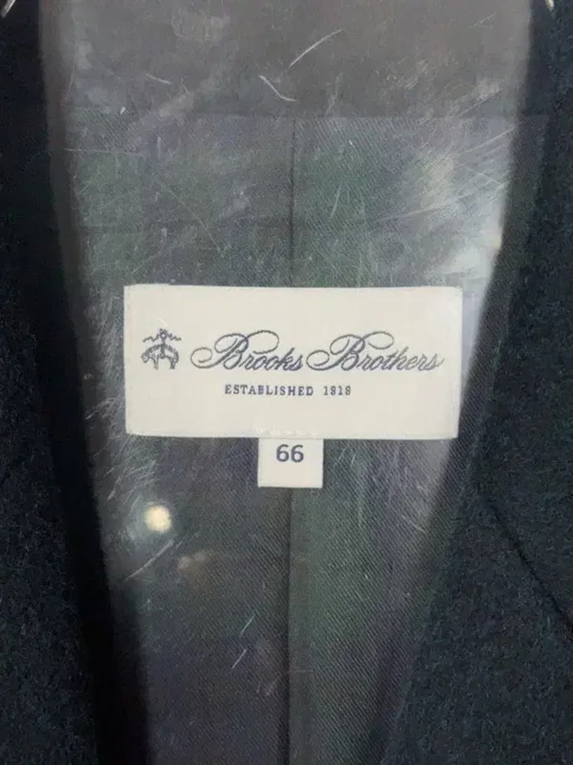 브룩스브라더스 네이비 금장 클래식 울 블레이저 66 상품이미지3