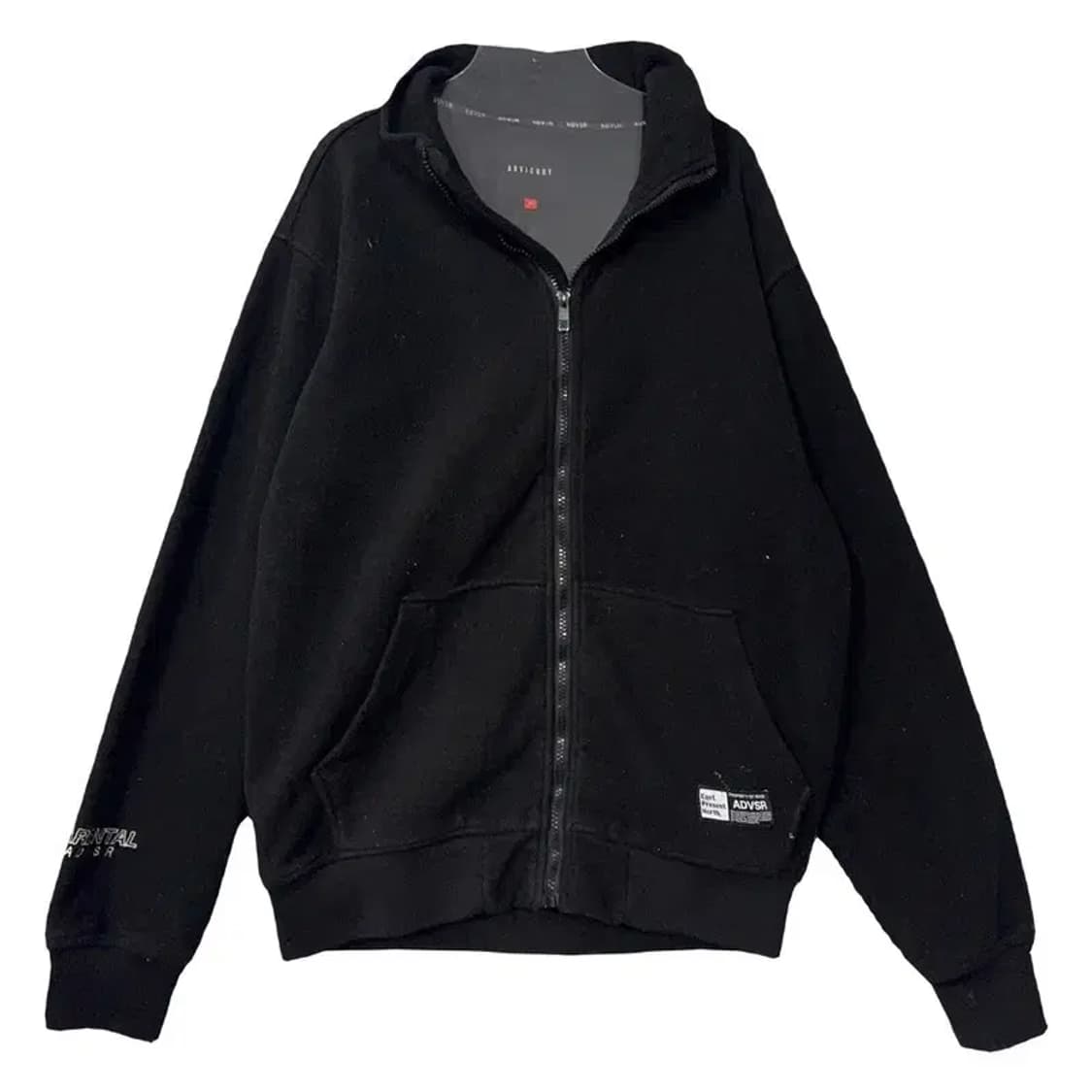 어드바이저리 블랙 플리스 후리스 집업 M 상품이미지1