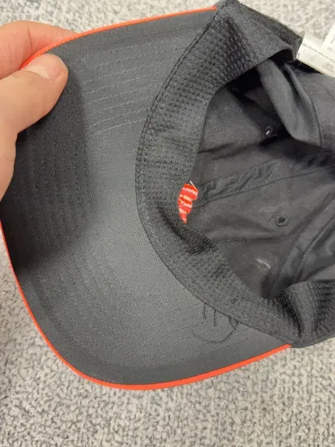 아디다스 로고 블랙 캡 OSFM 상품이미지5