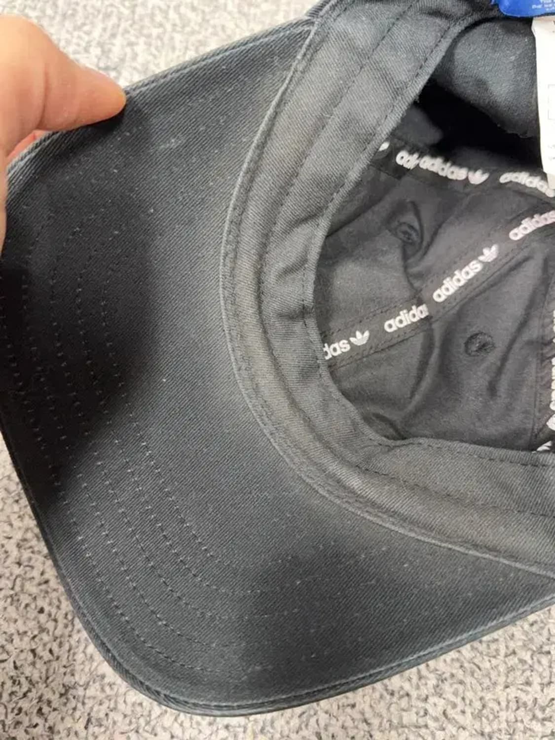 아디다스 로고 블랙 캡 ONE SIZE FITS ALL 상품이미지5