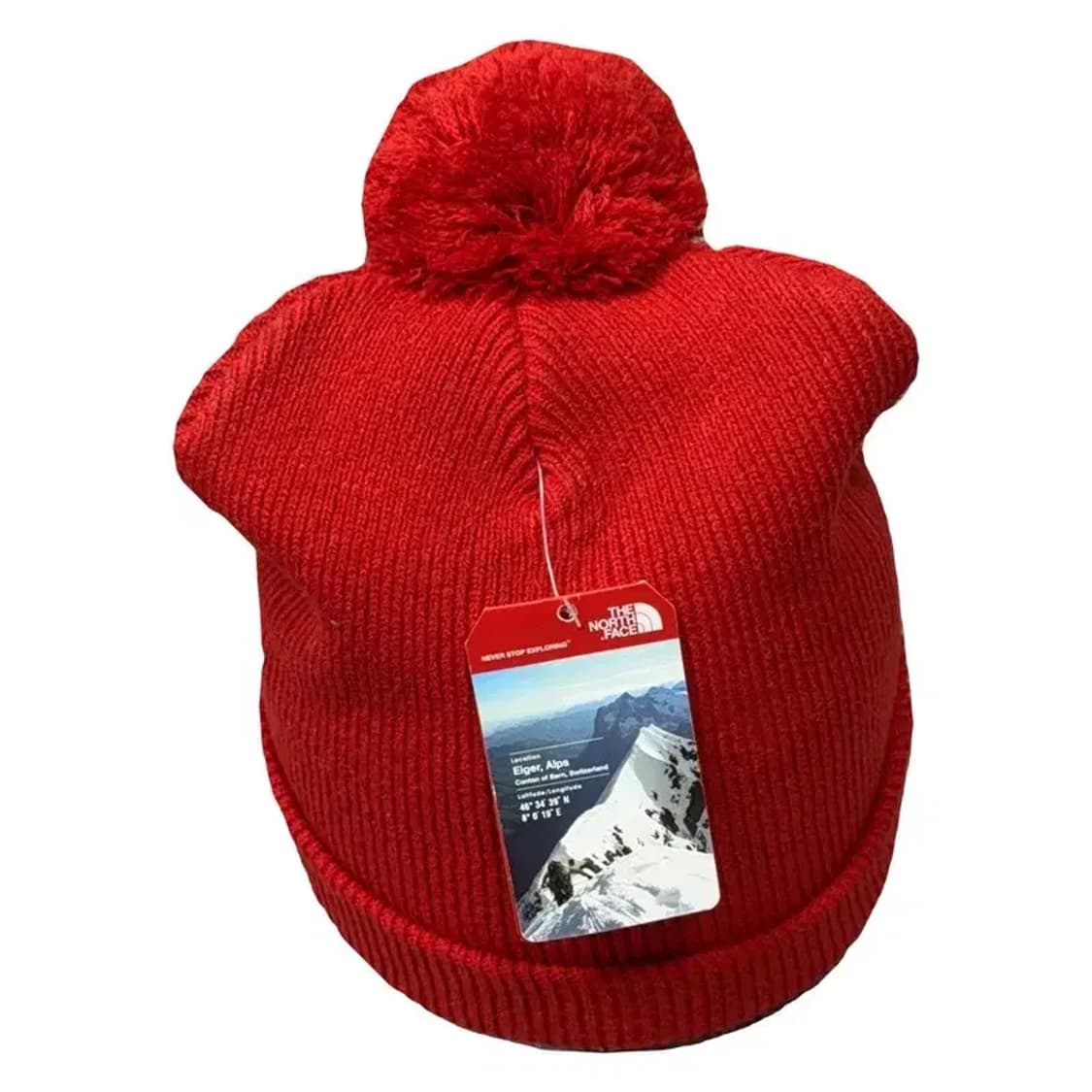 노스페이스 평창 올림픽 프린팅 레드 비니 ONE 상품이미지2