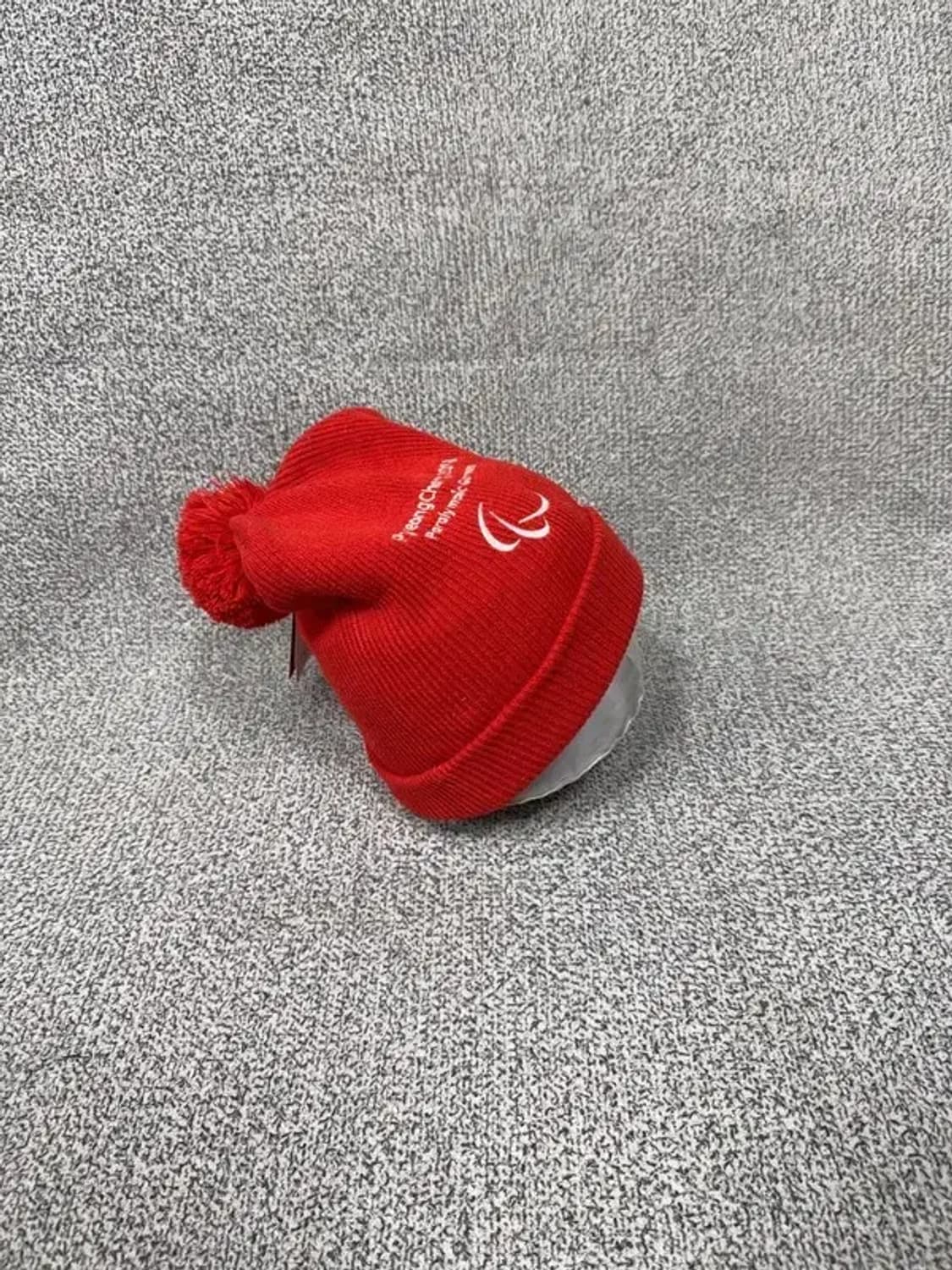 노스페이스 평창 올림픽 프린팅 레드 비니 ONE 상품이미지4