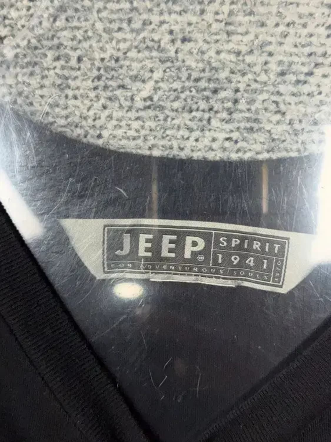 지프 프린팅 블랙 긴팔티 S(90) 상품이미지7