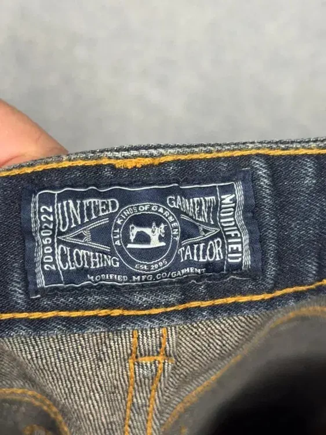 모디파이드 워싱 캐주얼 청바지 W 28 L 32 상품이미지6