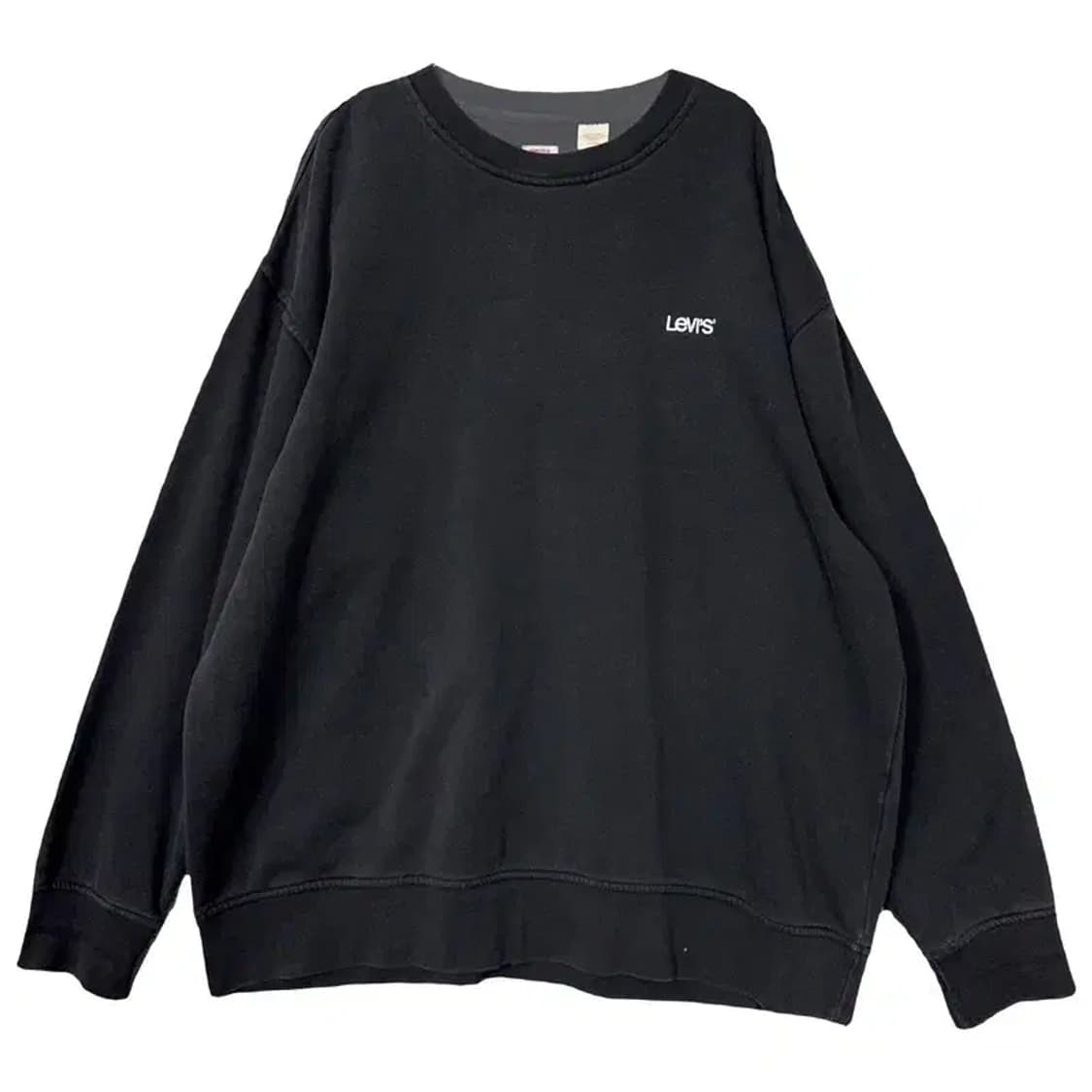 리바이스 블랙 오버 사이즈 맨투맨 XL/TG/EG 상품이미지1