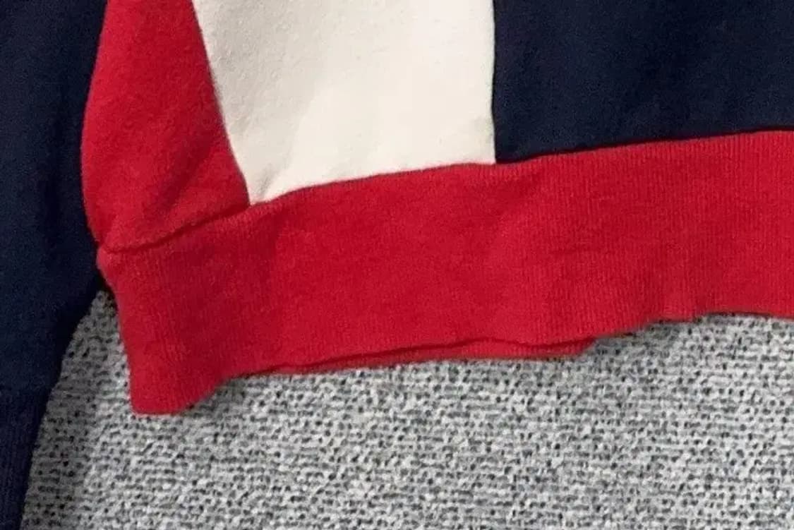 엔비에이 네이비 멀티 로고 후드티 L 상품이미지5