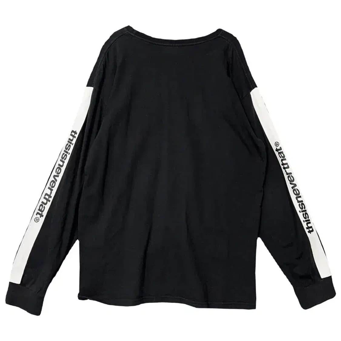 디스이즈네버댓 블랙 슬리브 긴팔티 L 상품이미지2