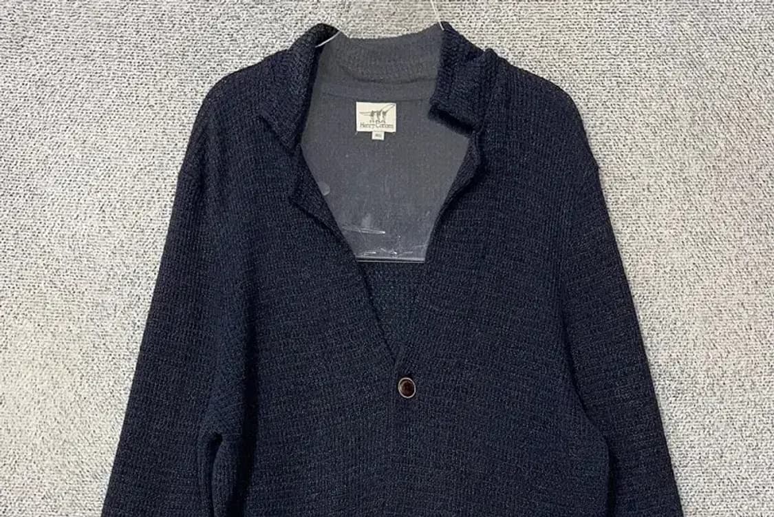 헨리코튼 네이비 아크릴 니트 가디건 105 상품이미지3