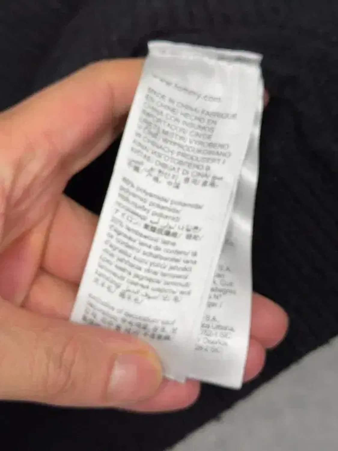 타미힐피거 블랙 로고 니트 조끼 S 상품이미지8