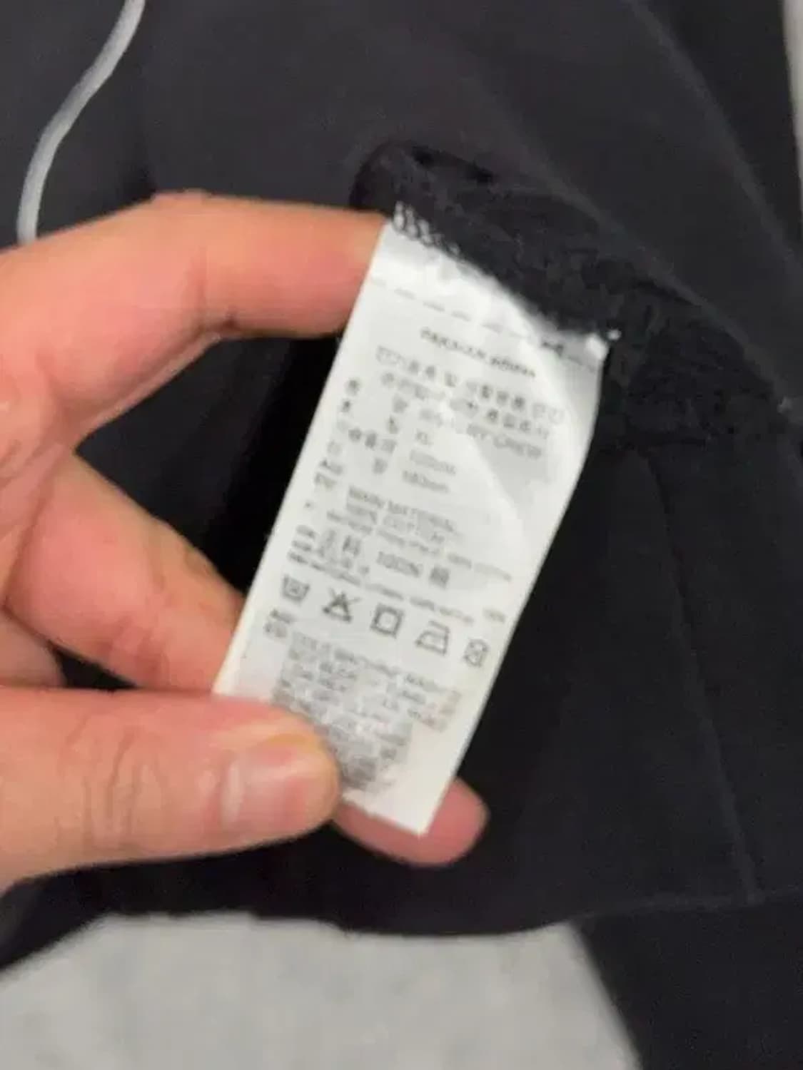 아디다스 스트라이프 블랙 맨투맨 XL 상품이미지8