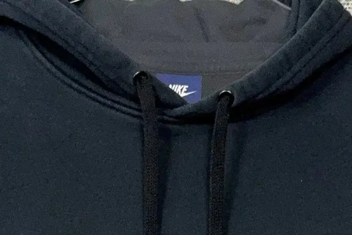 나이키 네이비 로고 후드티 XXL 상품이미지5