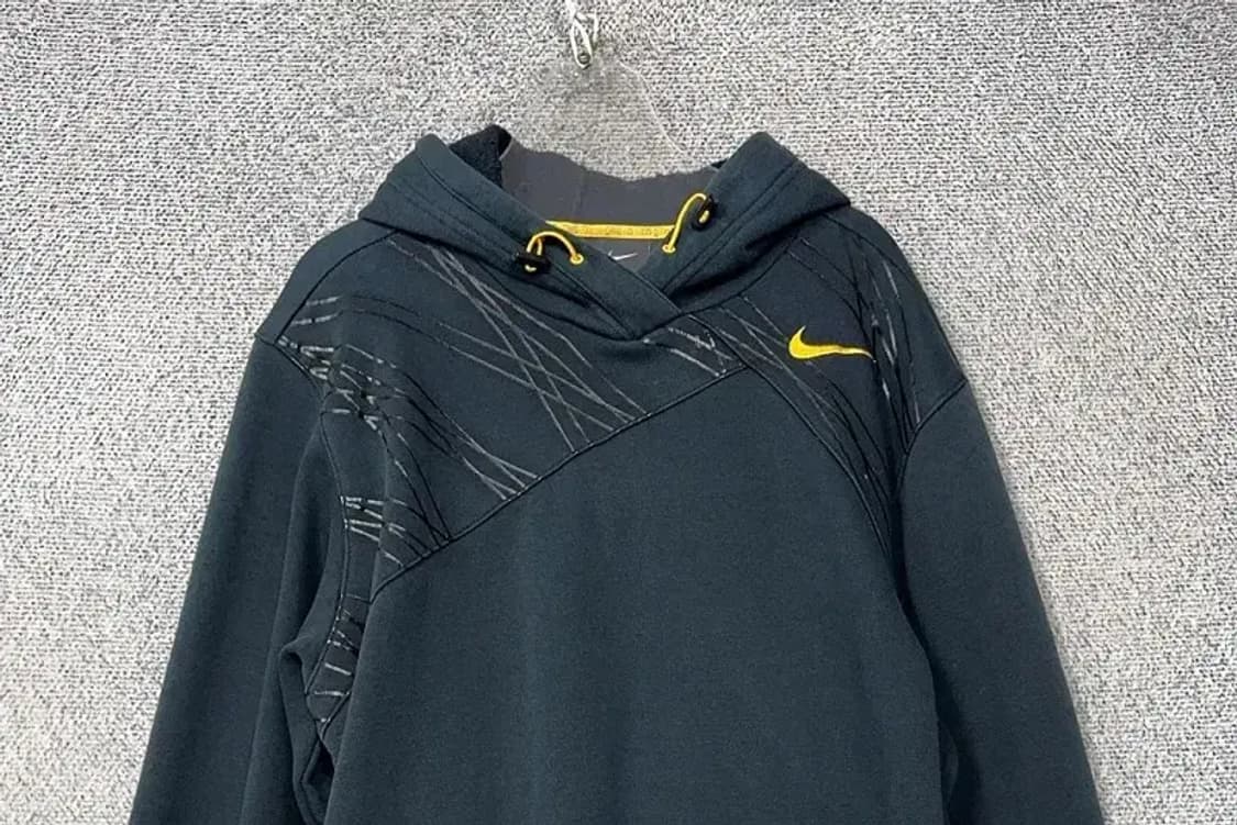 나이키 네이비 로고 후드티 M 상품이미지3