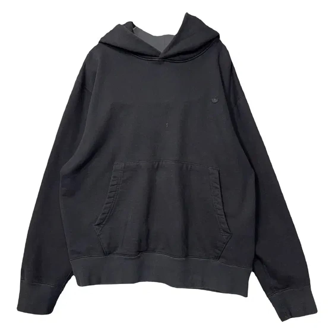 아디다스 올블랙 로고 후드티 L 상품이미지1