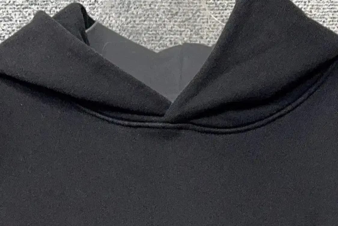 아디다스 올블랙 로고 후드티 L 상품이미지5