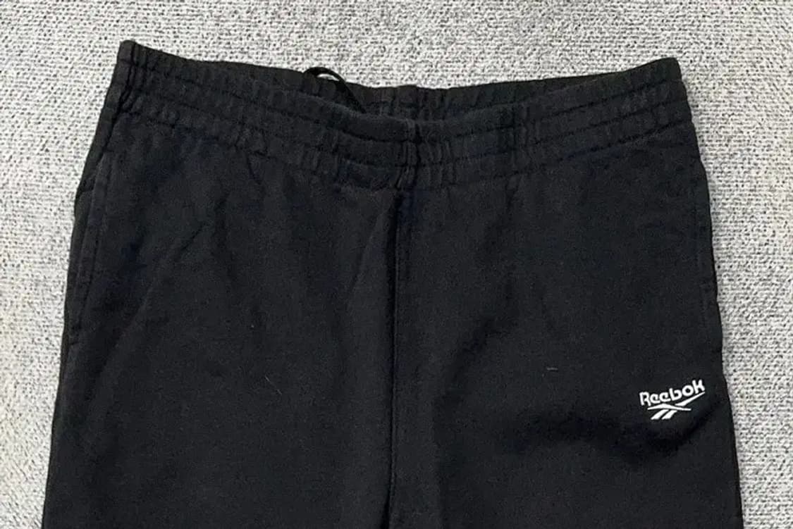 리복 블랙 남성 조거팬츠 A/XL 상품이미지3