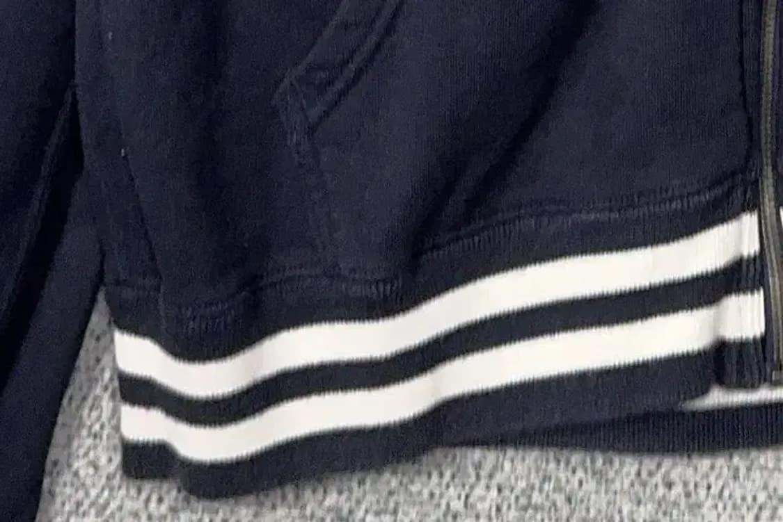 타미힐피거 네이비 로고 단라가 코튼 블루종 집업 XL 상품이미지6