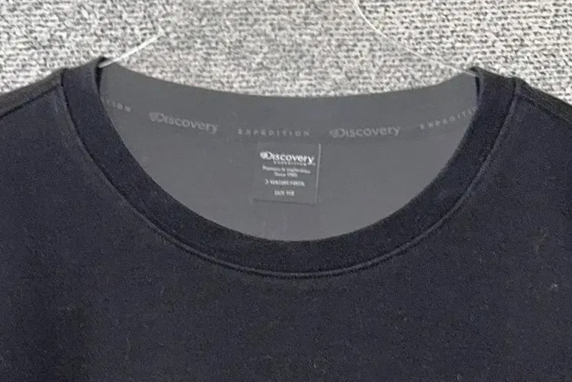 디스커버리 그레이 로고 맨투맨 110 상품이미지5
