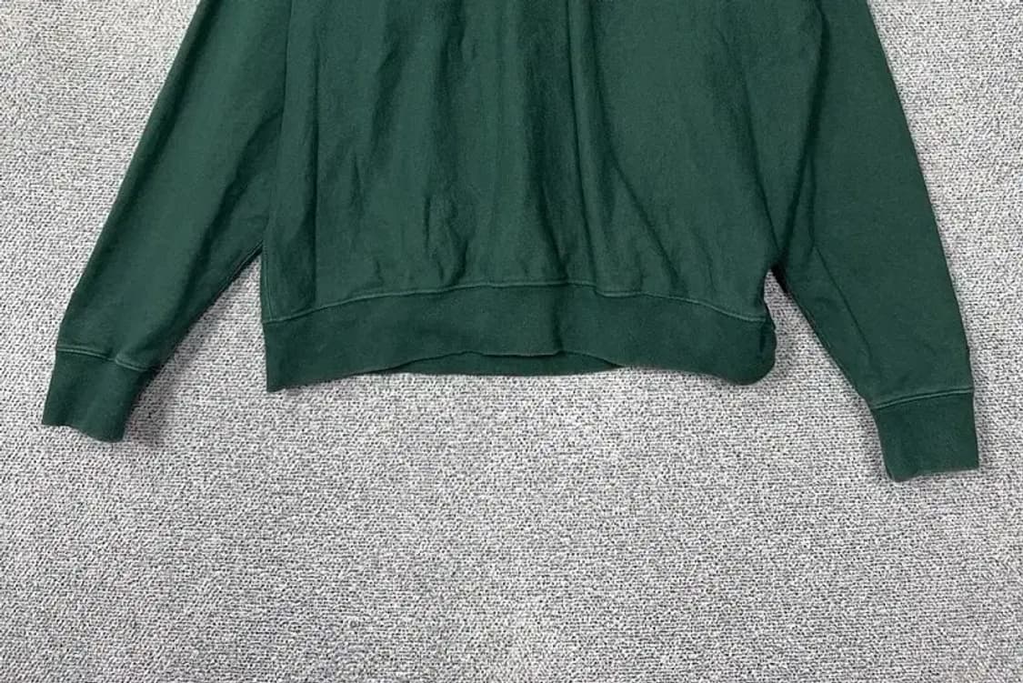 아웃스탠딩 프린팅 그린 맨투맨 LARGE 상품이미지4