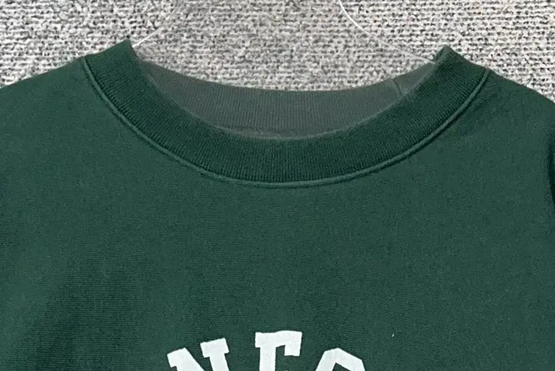 아웃스탠딩 프린팅 그린 맨투맨 LARGE 상품이미지5