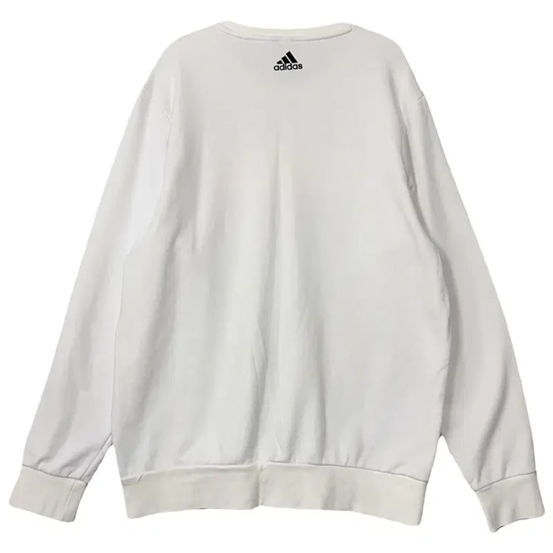 아디다스 프린팅 화이트 맨투맨 2XL 상품이미지2